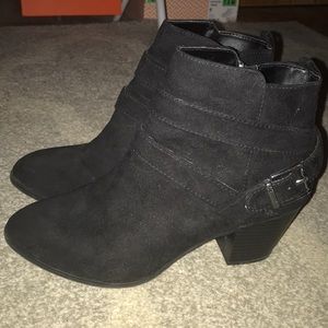 Black booties